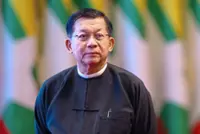 Hlaing accused of war crimes