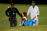 Golf-Morikawa taking things 'day by day' as back injury clouds Masters hopes