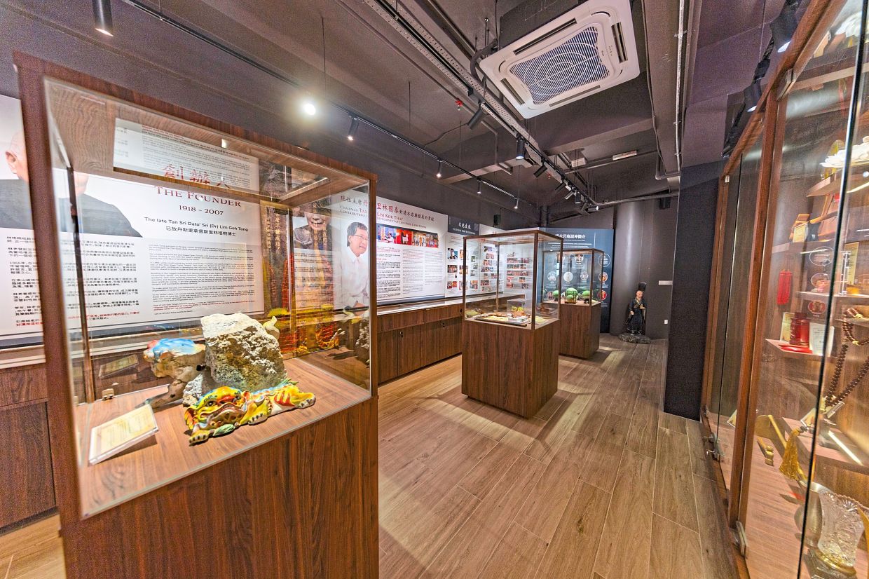 A glimpse inside the Chin Swee Caves Temple Galleria.