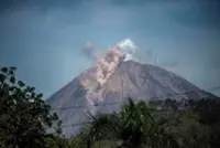 Mount Semeru volcano erupts again in Indonesia
