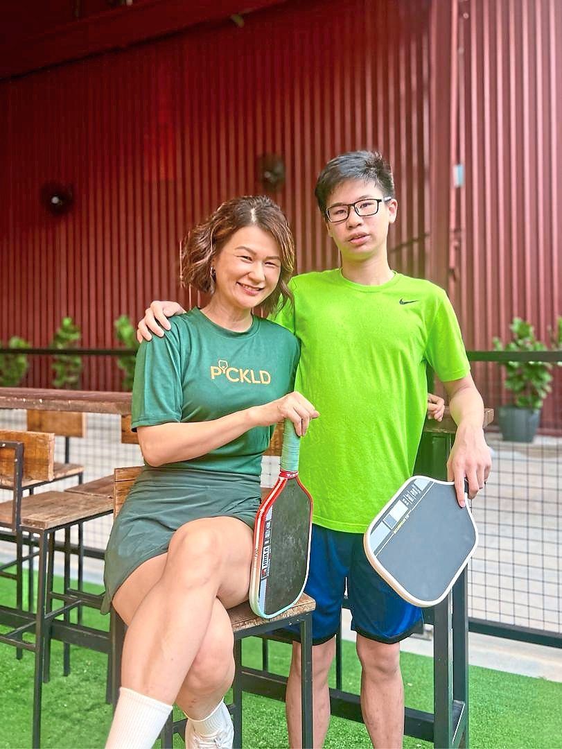 Leong (left) pictured with her son, Noah, who inspired her to create a warm, inclusive community space. Photos: Pickld