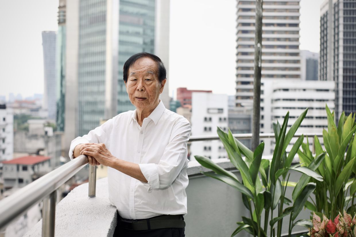 'What makes the play so powerful is because anyone can relate to or empathise with her. We may wear different clothes, speak different languages, but the emotions are essentially the same,' says Chin. Photo: The Star/Leong Wai Yee 