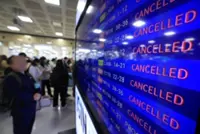 246 flights cancelled at South Korea's Jeju airport amid strong winds, stranding over 3,000 passengers