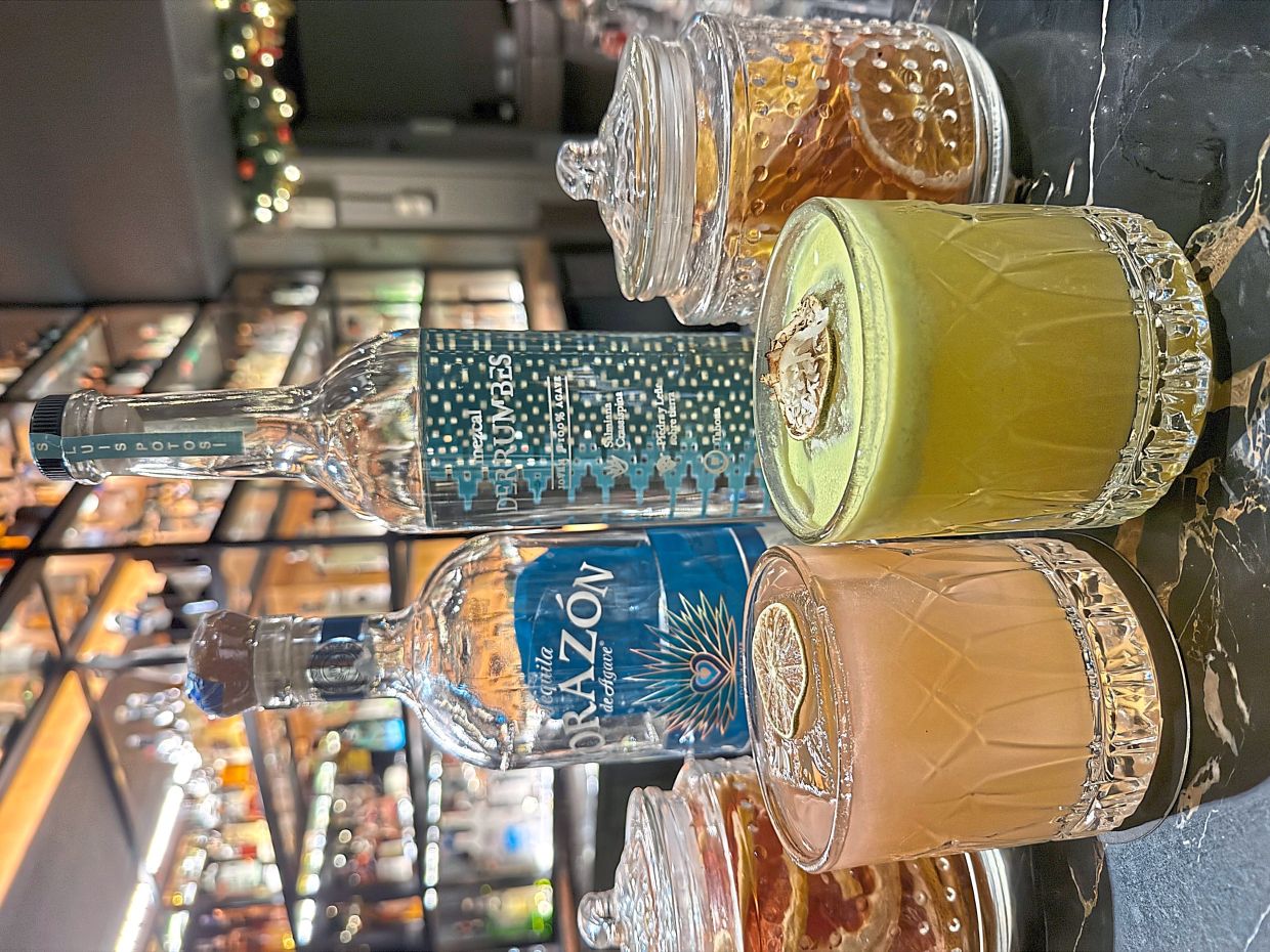 Mezze’s Onde Onde Lah (left) and Jambu Batu Besar.