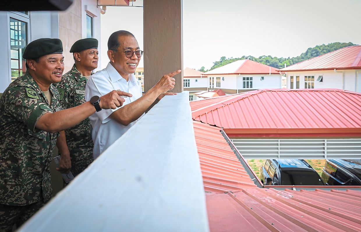 The Royal Malaysian Navy’s Region Four Naval Headquarters (Mawilla 4) construction project in Muara Tebas, Kuching is currently at the land acquisition stage, says Defence Minister Datuk Seri Mohamed Khaled.
