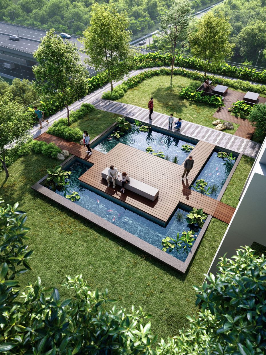 Amid the rhythm of the city, M Aurora offers a landscape of greenery where residents can pause, breathe, and reconnect.