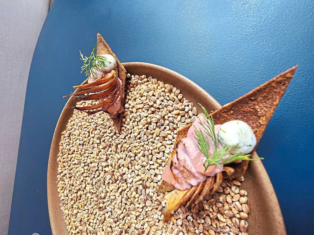 Fura is one of the few restaurants in Singapore to utilise cultivated quails harvested from stem cells in its menu.