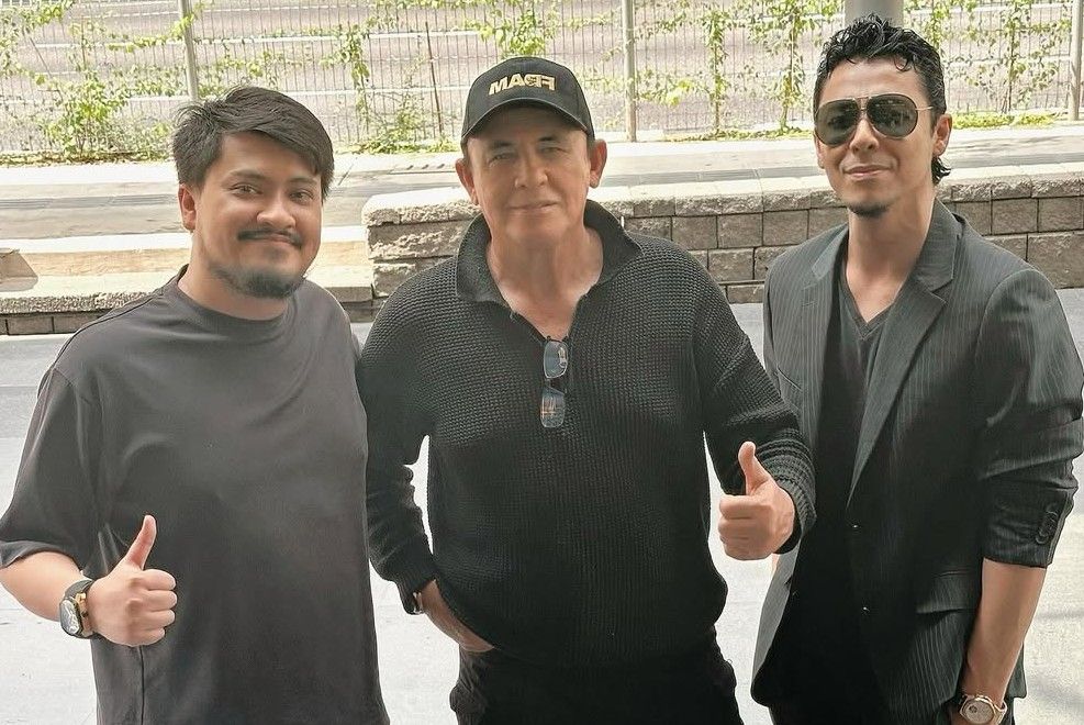 The 33-year-old is the youngest son of legendary filmmaker and producer Datuk Yusof Haslam, and the younger brother of Syamsul Yusof.