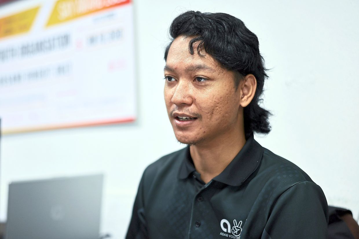 Mohamad Daniel says his skills in graphic design may not have been developed, if not for AYG.