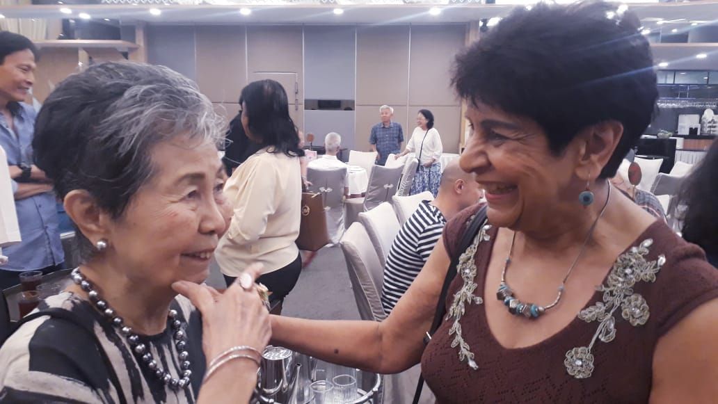 Teoh Kim Ean and Premila Teerath Ram Joshi.