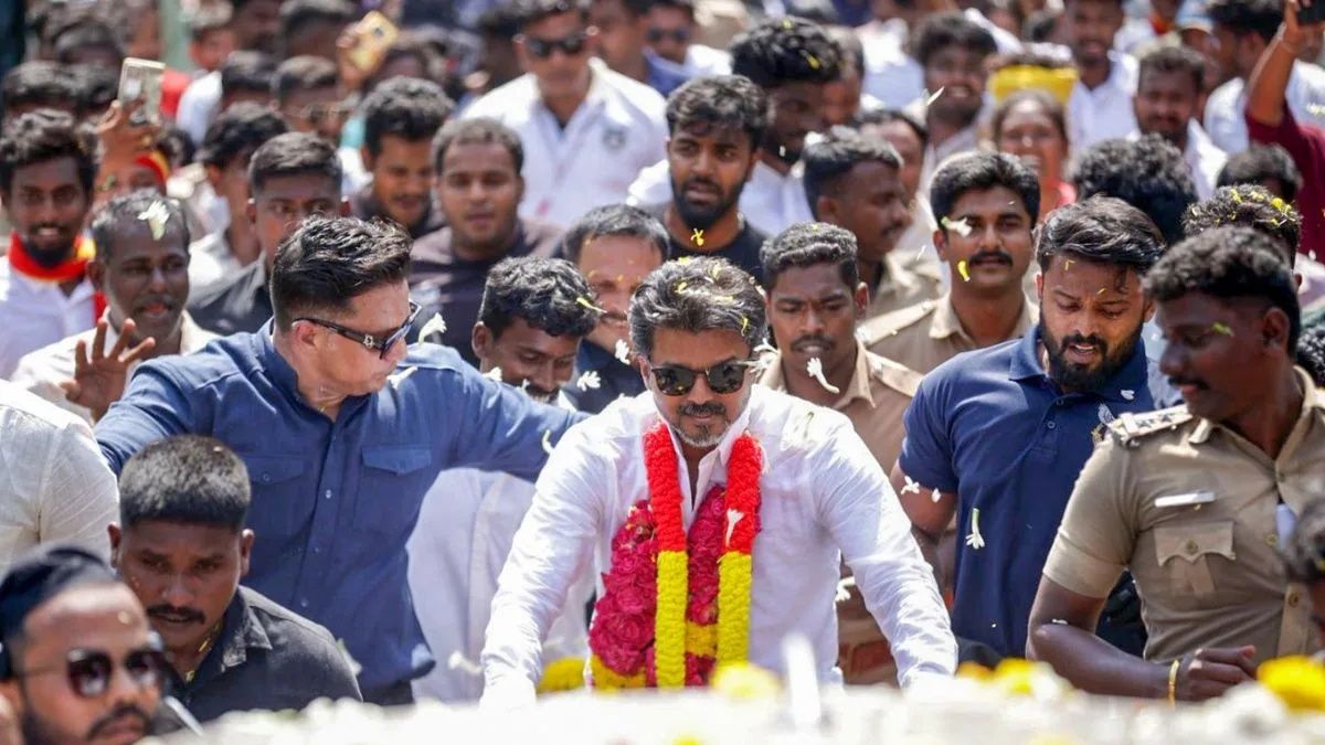 The cancelled event was part of a full-day campaign tour in the district and had already faced one postponement earlier this week, underlining the disruptions to Vijay’s outreach at a crucial juncture.