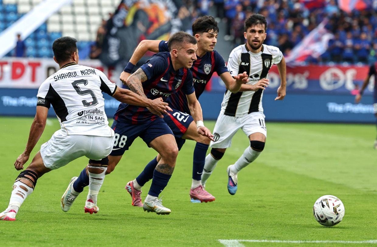 JDT’s last league draw came last season when they drew 1-1 against Police in July 2024.