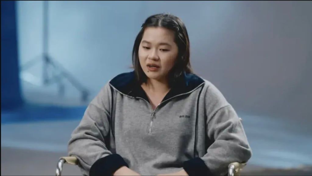 Quan, above, has gained weight as part of her natural development. -- Photo: YouTube