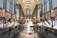 English choirs strive to preserve a tradition little changed since Elizabeth I