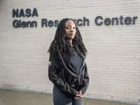 Circling the moon, a Black astronaut inspires millions