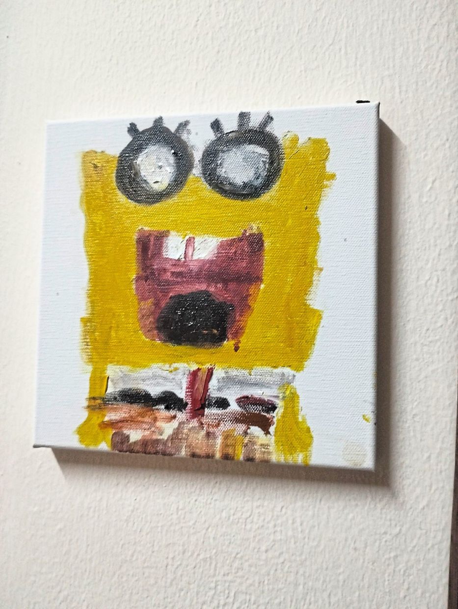 A mum’s love: A drawing shared in Fadhlina’s post, which touches on how autistic children see beauty in their own unique way.