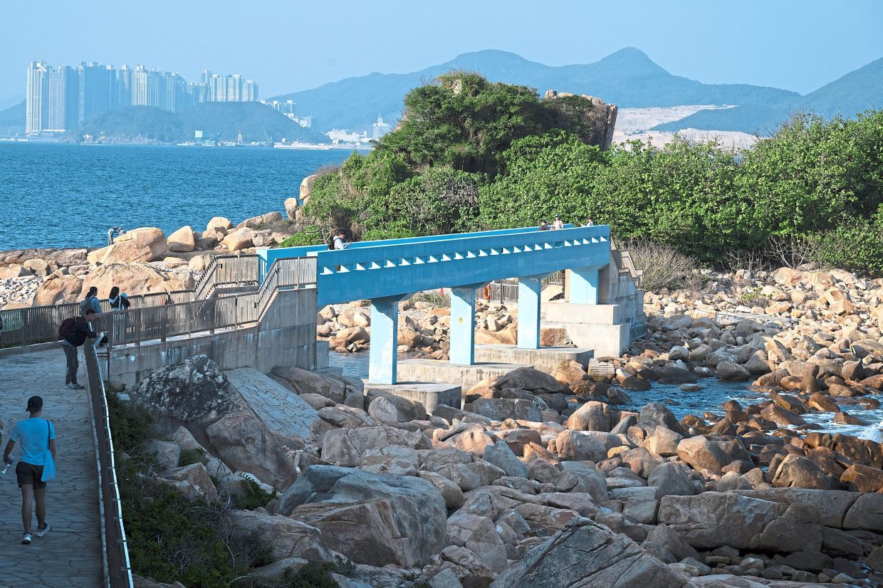 A view of a trail in Hong Kong. Some 40% of the city is protected from development. Photo: The New York Times/Billy HC Kwok