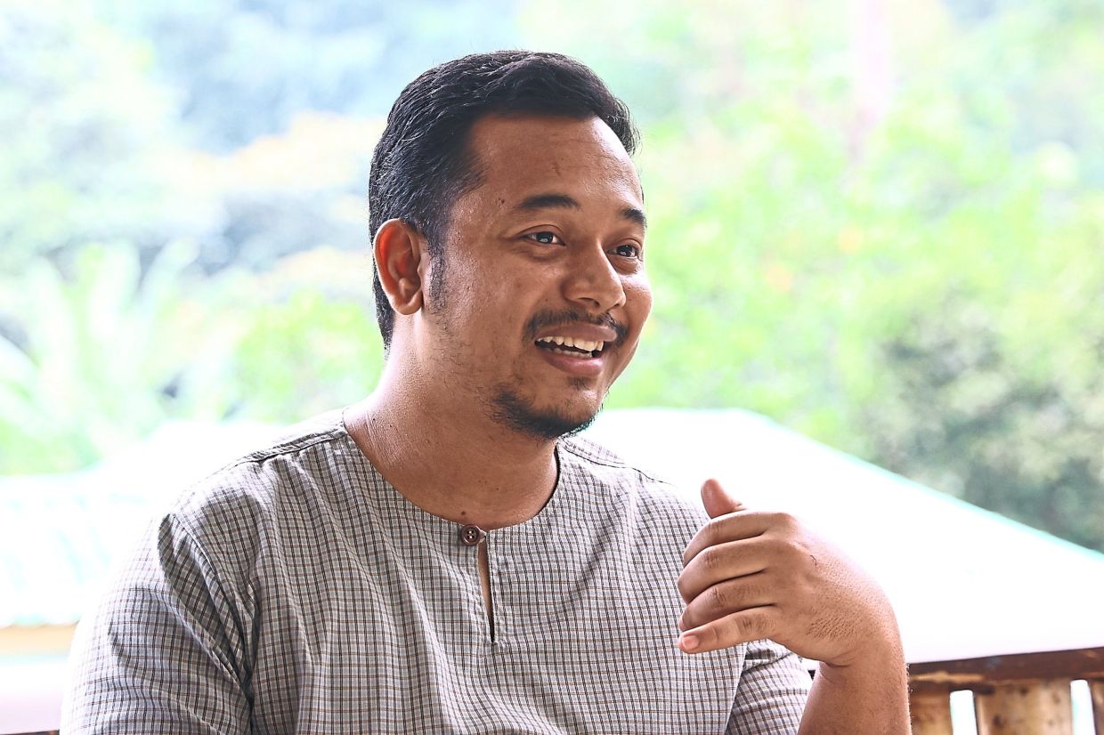 Syed Muhammad Syafiq says ­parents are not just worried about inappropriate content, but also overall screen dependency. — AZMAN GHANI/The Star