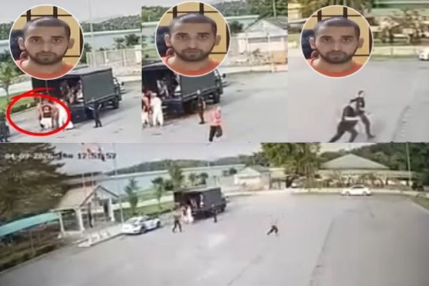 Video of Pakistani detainee escaping during transfer goes viral