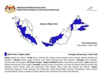 MetMalaysia warns of thunderstorms in several states until 5pm (April 12)