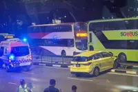 Five people, including 4-year-old, taken to hospital after Ang Mo Kio accident involving taxi