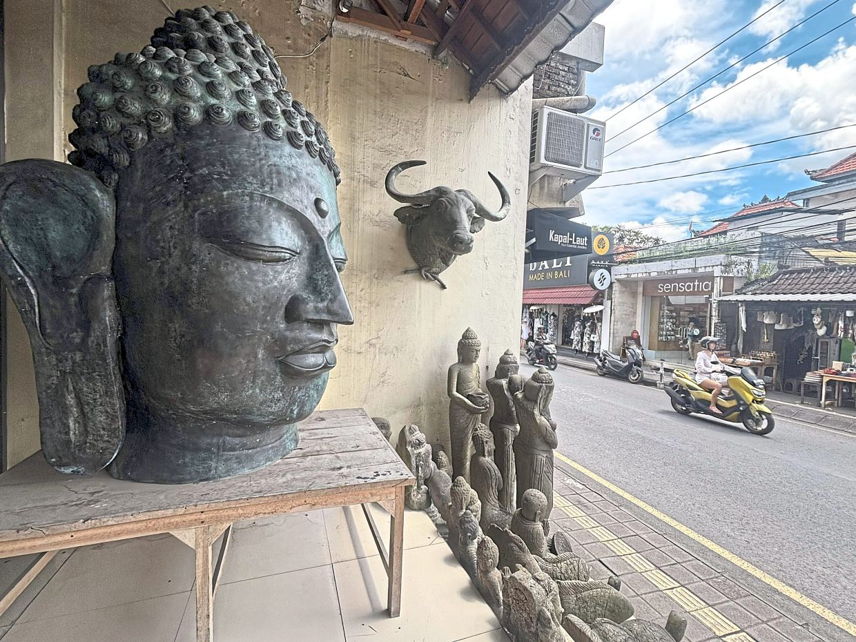 Widely regarded as Bali’s cultural and spiritual hub, Ubud still hums with tourist activity two days before Nyepi. Photos: LOUISA LIM