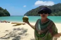 HK star Maria Cordero returns to Sabah for vacation, shares a look into her Sabah home and pays tribute to late husband