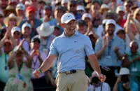 Golf-WHOOP there it is: McIlroy's heart rate tells the real Masters story