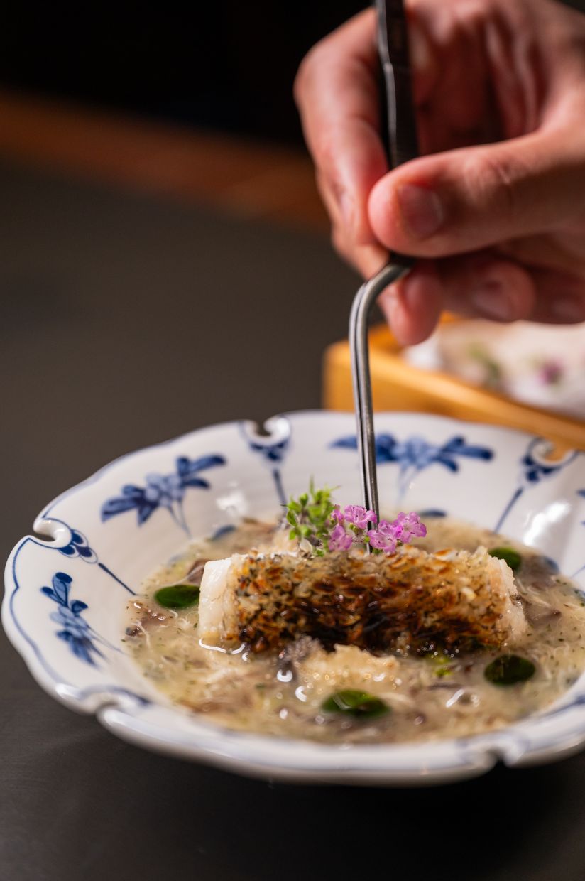 In fine-dining restaurants like Akar, pressure is often very intense which is why Low says he has worked hard to ensure the team understands his goal of chasing perfection. — Akar Dining