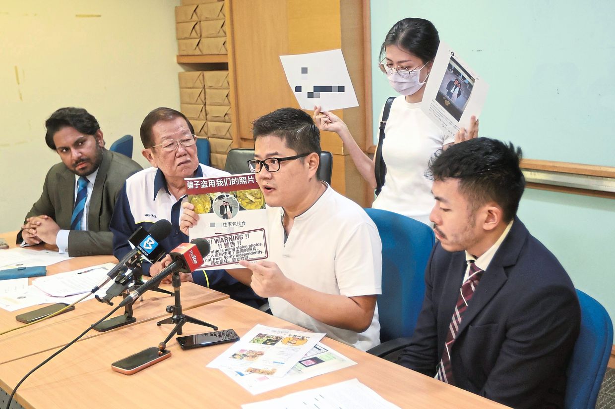 A new form of scam using the profile pictures of innocent social media users to front fraudulent businesses is emerging, says Datuk Seri Michael Chong.