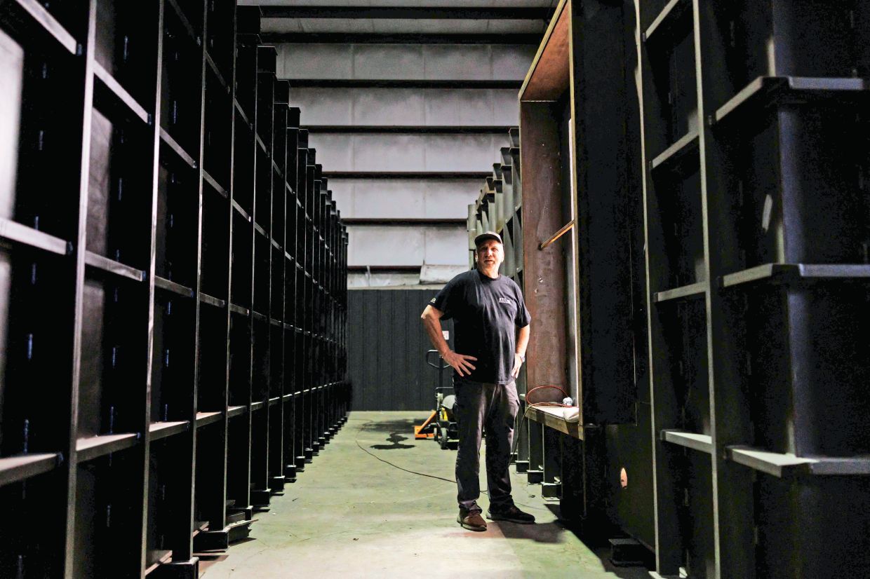 Foreign and US clients are rushing to buy his bunkers, seeking refuge in case of air raids, nuclear fallout or apocalypse.