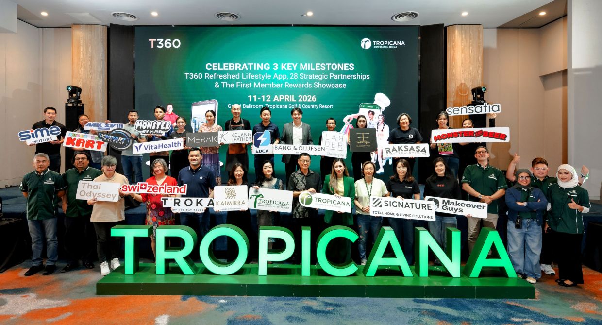 Tropicana Corporation Bhd introduced T360, its wholly owned lifestyle and experiences platform, designed to offer seamless connectivity and rewarding everyday experiences for its homebuyers and members.