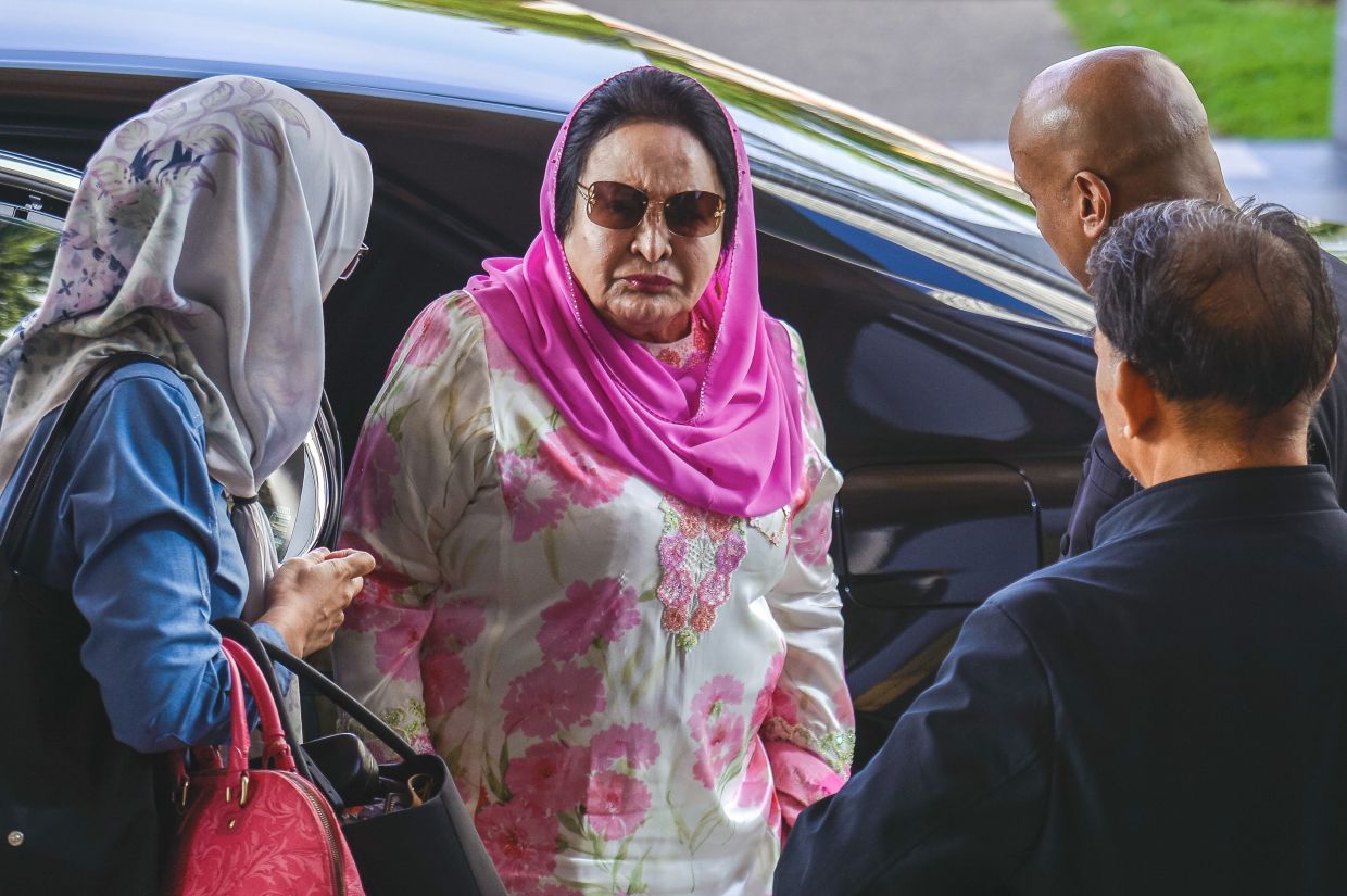The jewellery pieces were among the items recovered during a search on May 17, 2018 at a unit in the luxury condominium where Datin Seri Rosmah Mansor had been staying.