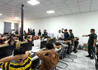Scam network busted in Cambodia's Mondulkiri province, 262 detained