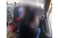 Bus driver who allowed woman to sit on his lap to give statement to cops