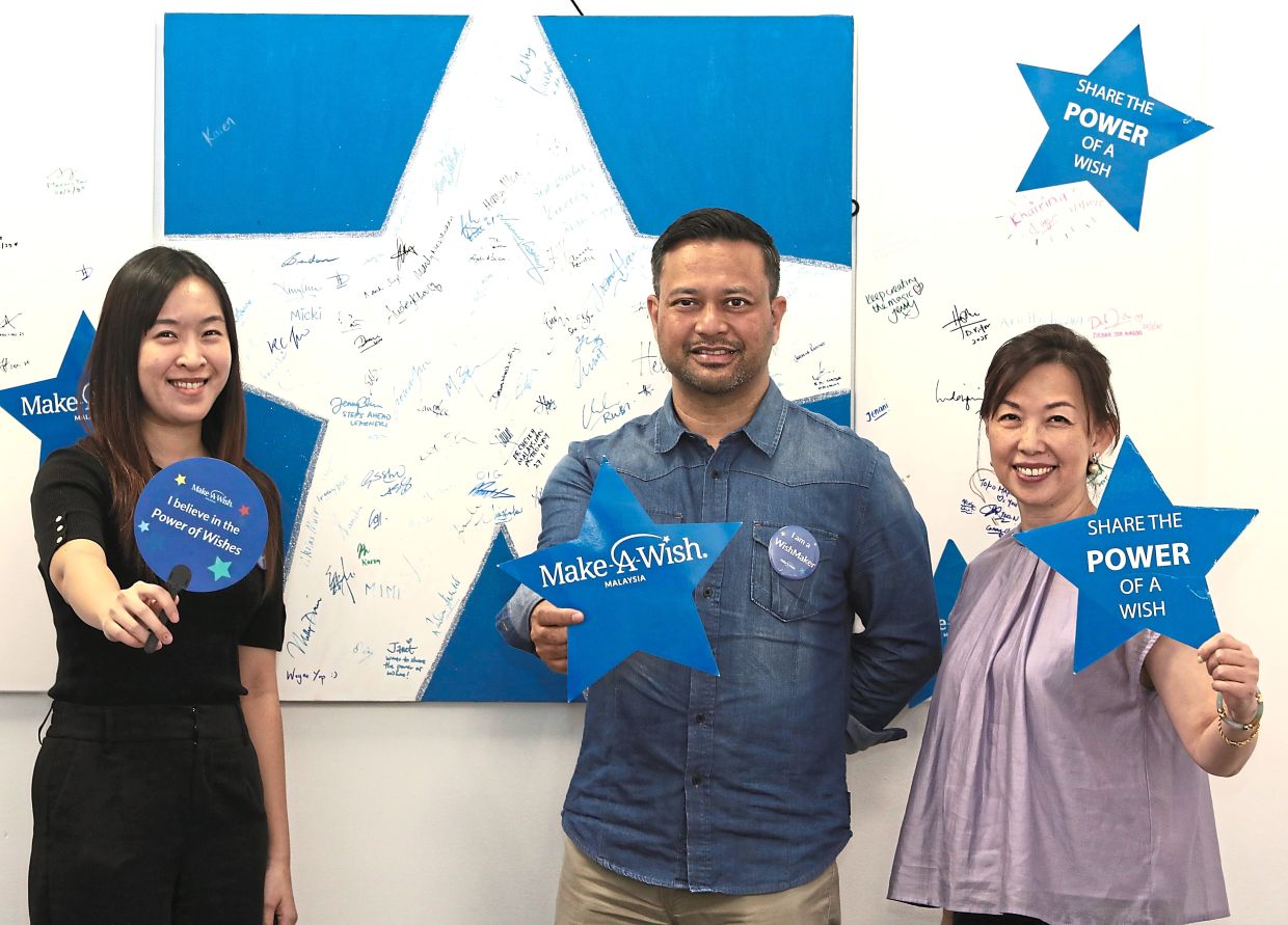 Tan said the organisation aimed to grant 130 wishes this year, to children who are suffering from critical illnesses.