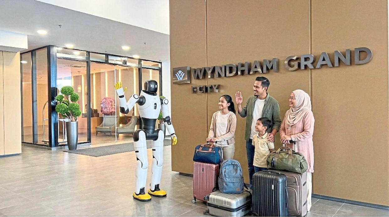 Wyndham Grand exemplifies the future of AI- and robotics-enabled hospitality.