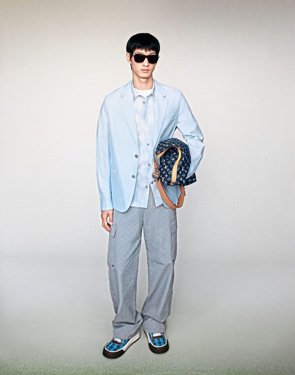 Luxury fashion is still including sneakers into their seasonal releases, with some making the footwear part of their more casual aesthetic. Photo: Louis Vuitton