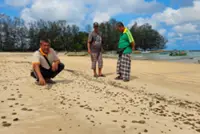 Oil slicks found on Teluk Kalong beach in Terengganu