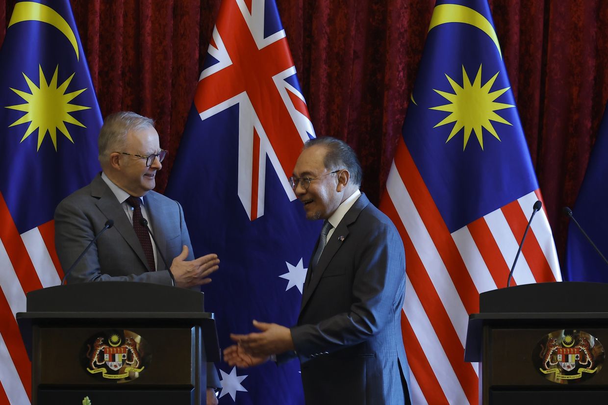 Anwar said both he and his Australian counterpart, Anthony Albanese, hold the Pope’s appeal for global peace in high regard.