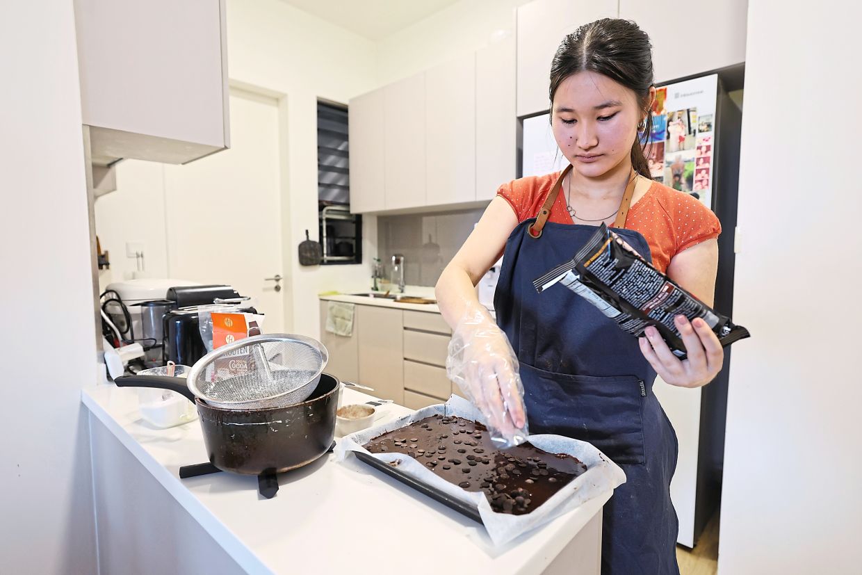 Sophia says she finds meaning in making people happy through something she enjoys doing.