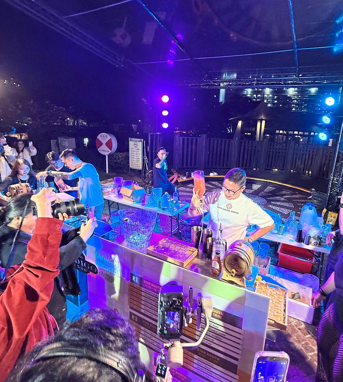 The Star Booth was one of the highlights of the TCC Outdoor Festival.