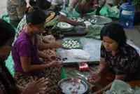 Floating dough balls: A sweet symbol of Myanmar's Thingyan