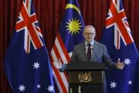 Australian PM departs for home after two-day visit to Malaysia