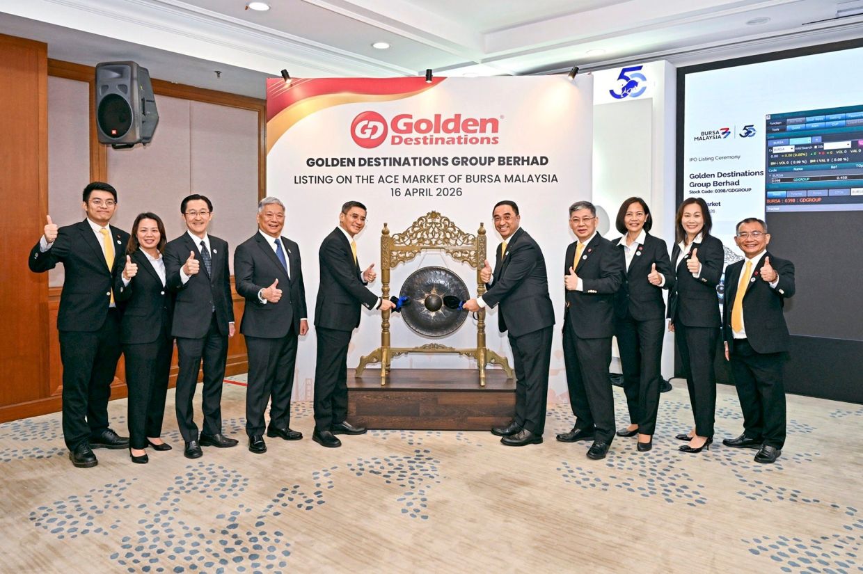 The company opened at 49 sen, for a four-sen premium over its IPO price of 45 sen, with a volume of 15 million shares traded.