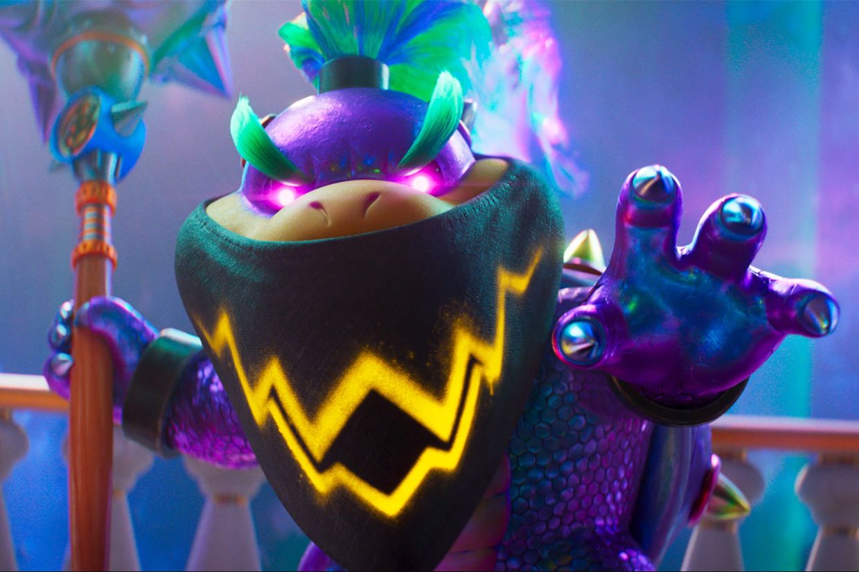 Bowser Jr is about to unload years of trauma caused by kindergarten art lessons.