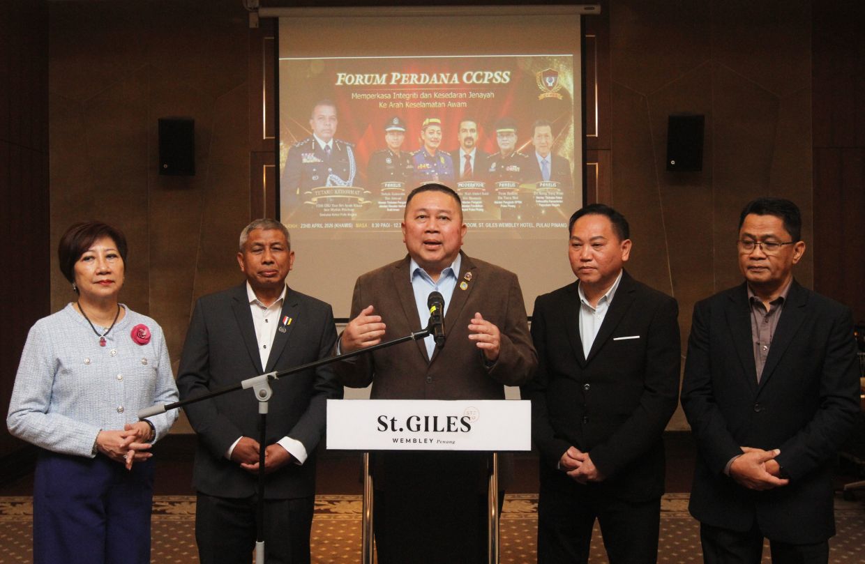 Crime prevention, integrity forum to be held in Penang on April 23