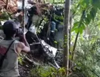 Eight people killed in helicopter crash in Indonesia's West Kalimantan, authorities say