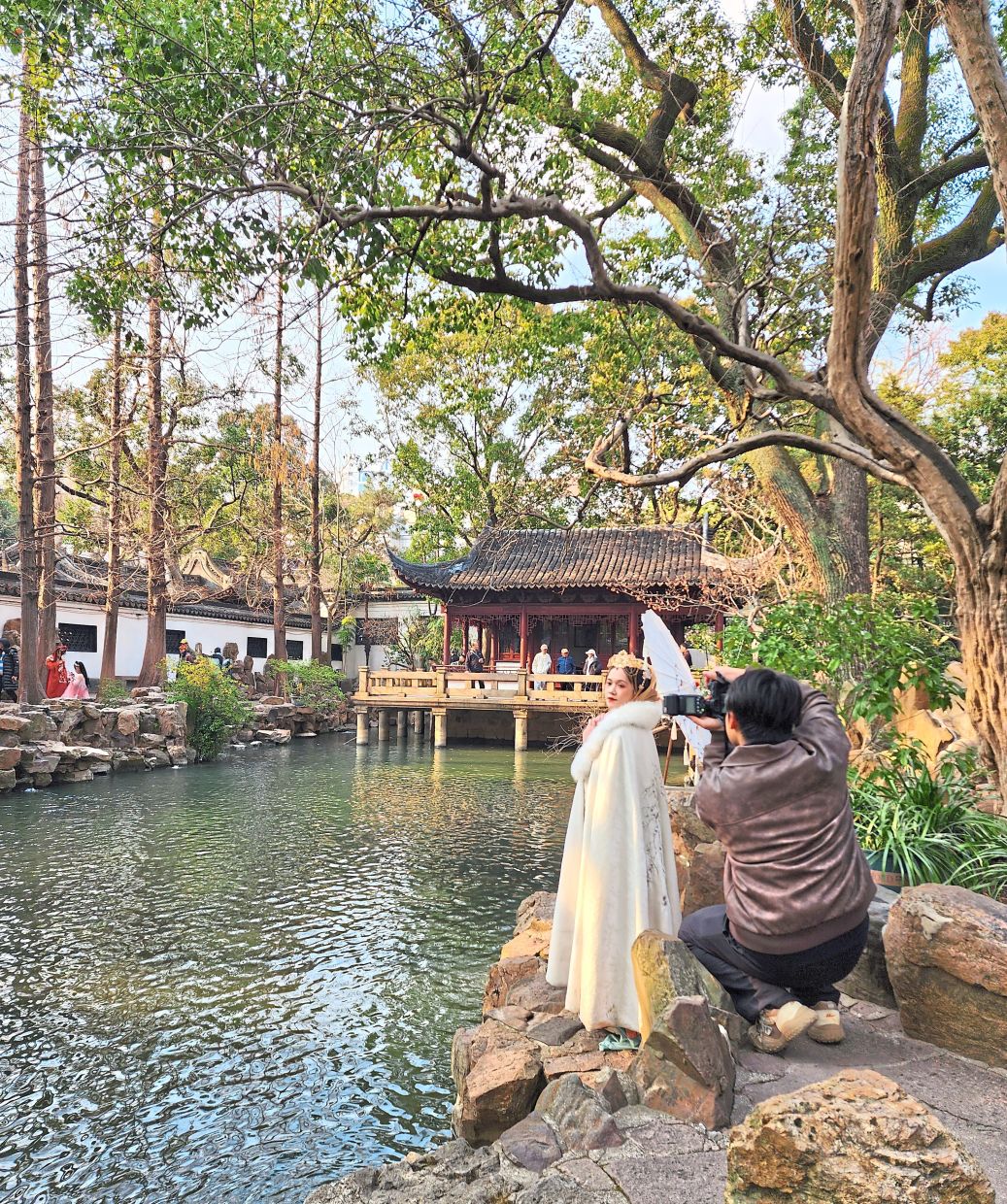 Yu Garden is perfect for photoshoots.