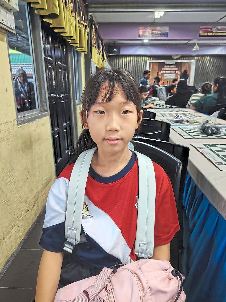 Jin Xuan says playing chess helps her focus.